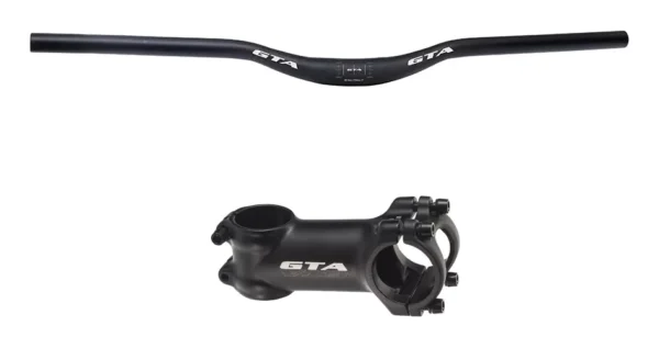 Kit Guidão Bike Gts 700mm + Mesa 80mm Alumínio 31.8mm Gts