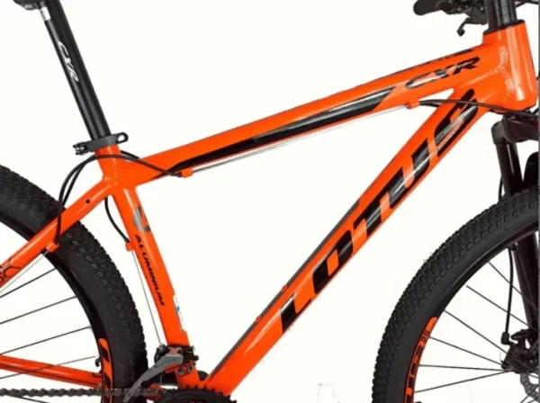 Bicicleta Fox Aro 29 Freio Hidráulico MTB 21v - Lotus - Laranja - Image 5